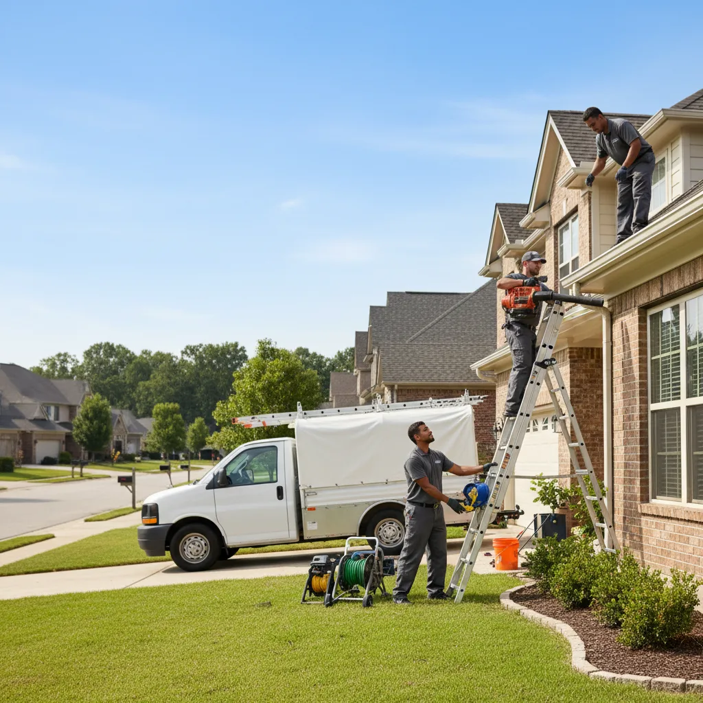 Home Gutter Service in Mclean, TX near me